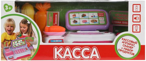 

Касса игрушечная Играем вместе ZY813261-R
