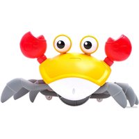 Игрушка-каталка Sima-Land Краб QC-1Y 7865412 (желтый)