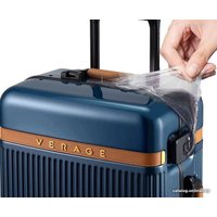 Чемодан-спиннер Verage Limited WINDSOR 20076 69 см (глубокое синее море)