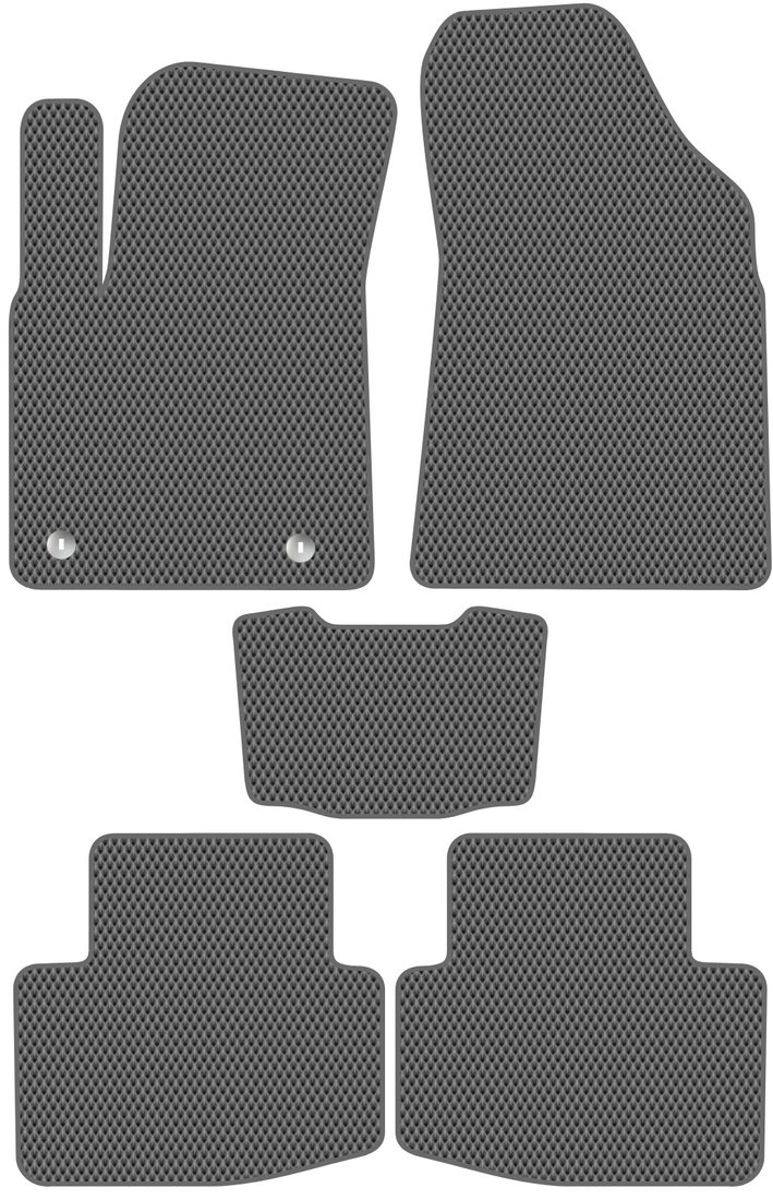 

Комплект ковриков для авто Alicosta MG 5 I (седан) 2023 - Н.В. (серый, ромб)