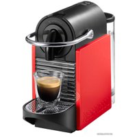 Капсульная кофеварка DeLonghi Pixie Clips White/Coral Neon [EN 126]