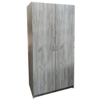 Шкаф распашной Поставымебель ШД-01 (дуб крафт серый)