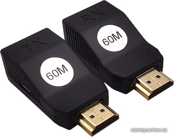 Удлинитель по витой паре USBTOP RJ-45 - HDMI Mini