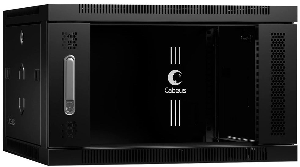 

Шкаф телекоммуникационный Cabeus SH-05F-6U60/60-BK