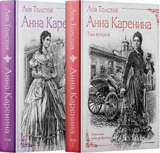 Набор книг издательства Рипол Классик. Анна Каренина. Ч.1-8 (Толстой Лев)