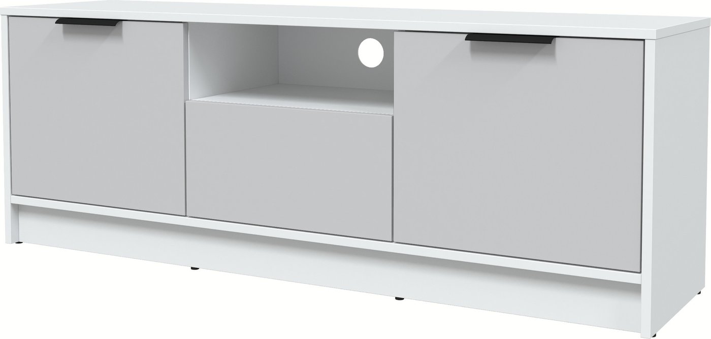 

Тумба Интерлиния ТВ Концепт КТ-ТВ3-50 (серый/белый платинум)