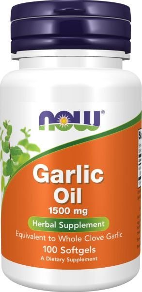 БАД Now Foods Garlic Oil 1500 мг (100 капсул)