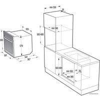 Электрический духовой шкаф Gorenje BO747A21XG