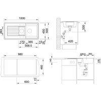 Кухонная мойка Blanco 6 S 527389