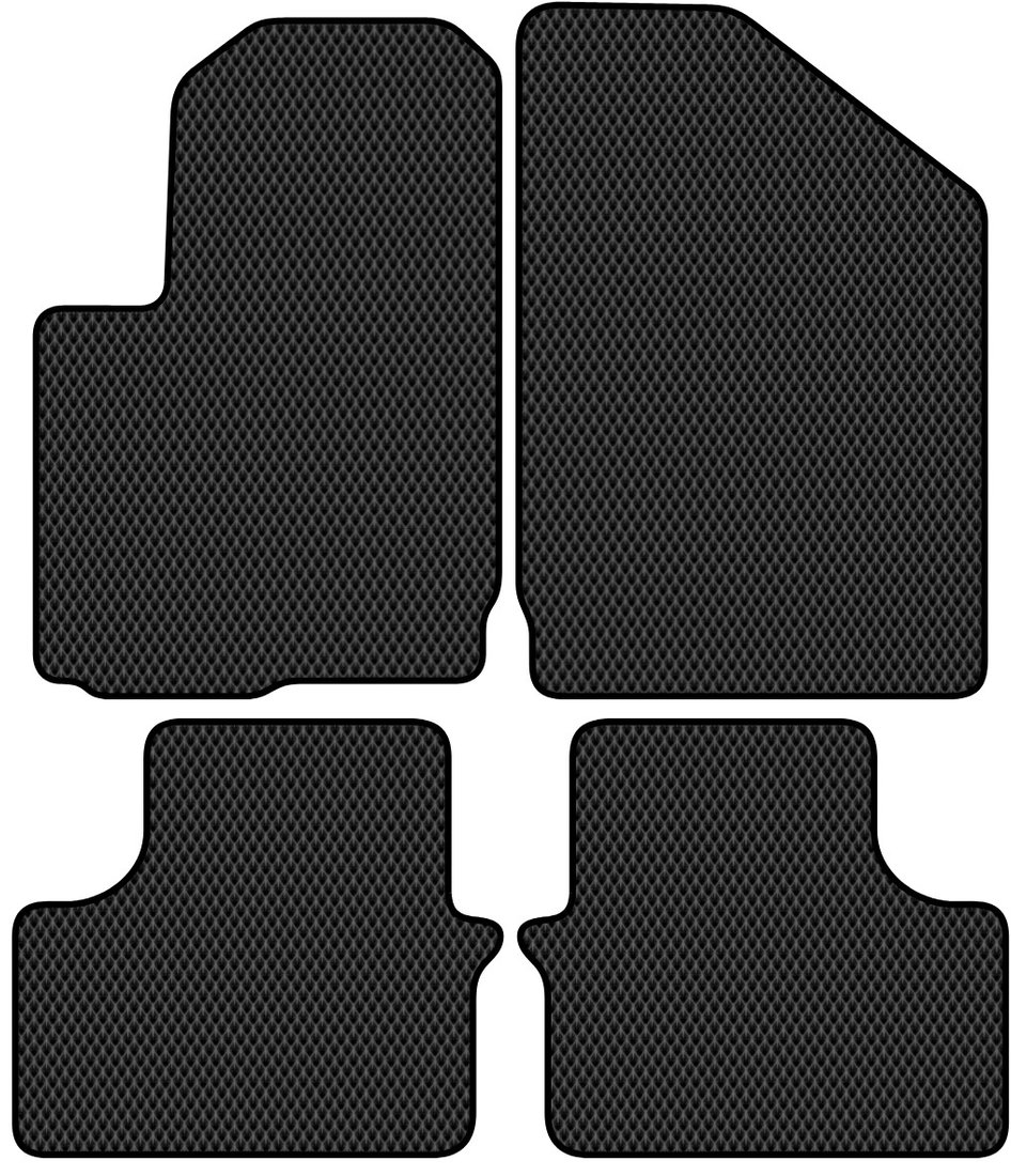

Комплект ковриков для авто Alicosta Chery M11 (хэтчбек 5 дв, седан) 2010 - 2016 (черный, ромб)