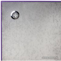 Магнитно-маркерная доска BRAUBERG стеклянная 45x45 см (фиолетовый)