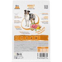 Сухой корм для собак Brit Care Dog Adult M Monoprotein Dental Health 3 кг