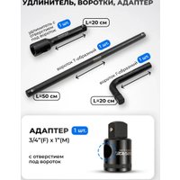 Набор головок слесарных FORSAGE F-6204-5MPB (63807)