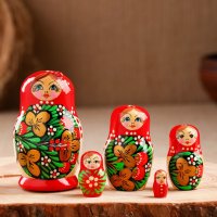 Матрешка сувенирная Sima-Land Божья коровка 3440243