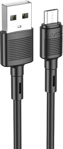 

Кабель Hoco X83 USB Type-A - microUSB (1 м, черный)