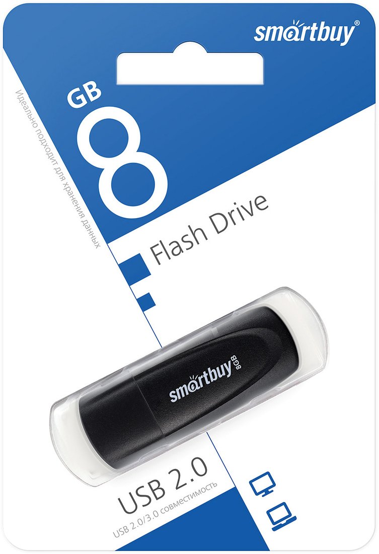 

USB Flash SmartBuy Scout 8GB (черный)