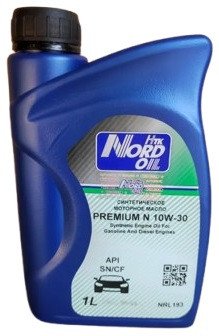 Моторное масло Nord Oil Premium N 10W-30 SN/CF 1л