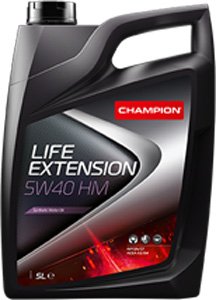 

Моторное масло Champion Life Extension HM API SN ACEA A3/B4 5W-40 1л