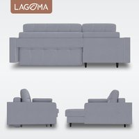 Угловой диван Lagoma Рен (Bravo Grey)