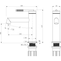 Смеситель Roxen Florence 50030517-CH