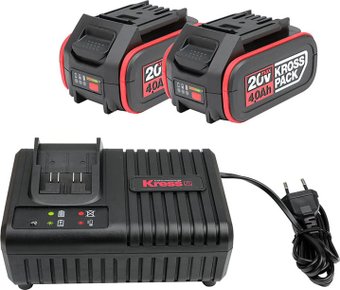 Аккумулятор с зарядным устройством Kress KAD21 (20В/4 Ач + 20В)
