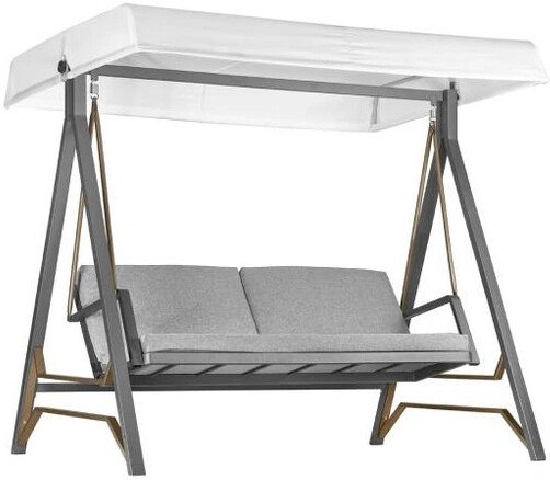 Садовые качели ПИК Олимпия (серый)