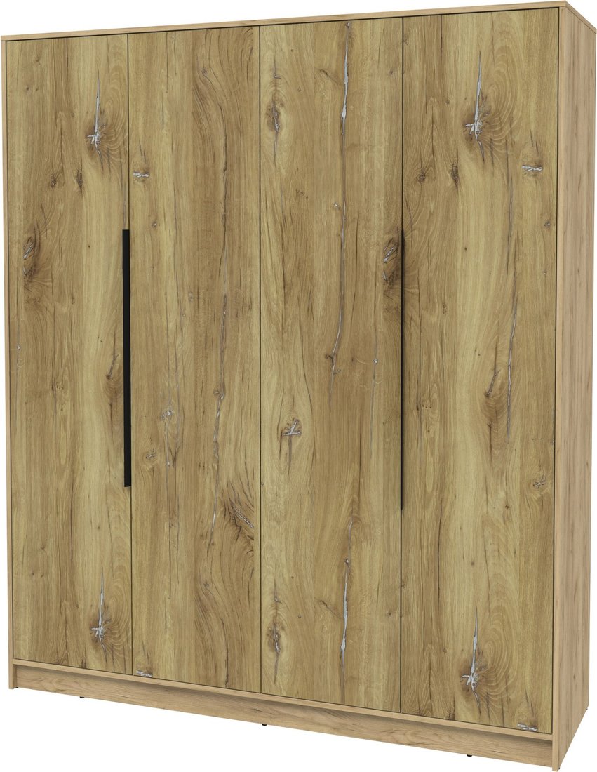 

Шкаф распашной Интерлиния Концепт КТ-Ш4 (дуб нокс/дуб золотой)