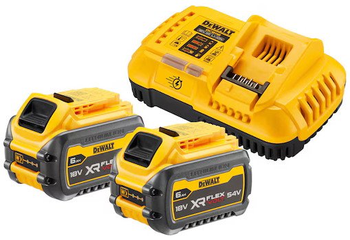 Аккумулятор с зарядным устройством DeWalt DCB118T2 (18В/2x6 Ач)