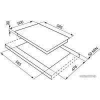 Варочная панель Smeg S64SB