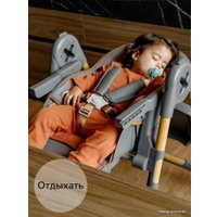 Высокий стульчик Amarobaby Elegant AB23-23EL/11 (серый)