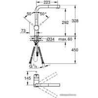 Смеситель Grohe Minta 32168DC0 (суперсталь)