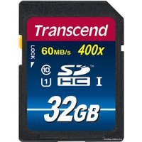 Карта памяти Transcend SDHC Class 10 UHS-I Premium 32Gb (TS32GSDU1)