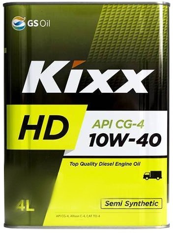 

Моторное масло Kixx HD 10W-40 4л