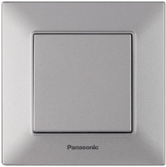 Выключатель Panasonic Arkedia Slim WNTC00012SL-BY