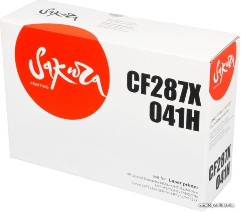 Картридж Sakura Printing SACF287X/041H (аналог HP CF287X/041H)