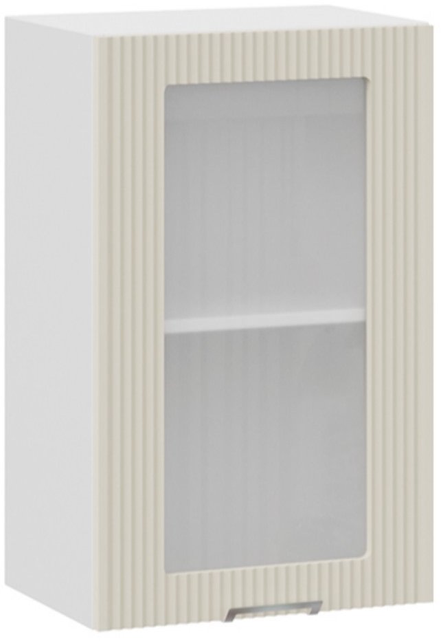 

Шкаф навесной Трия Кимберли 1В45С (белый/крем)