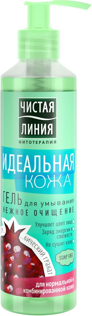 

Чистая линия Гель для умывания Идеальная кожа 160 мл