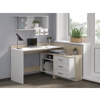 Стол Премиум Персона-2 (дуб сонома/белый)