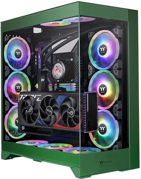 

Корпус Thermaltake CTE E660 MX Racing Green CA-1Y3-00MCWN-01