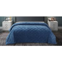 Покрывало Luxor QV 19-4118 велюр (220x240, indigo)