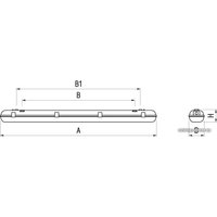  TechnoLux TLWP08 PC ECP 82332