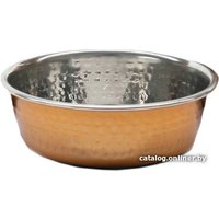Миска Rosewood Deluxe Steel Hammered Copper Pet Bowl 06203