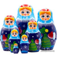 Развивающая игра Брестская Фабрика Сувениров Снегурочка (набор 7 шт)