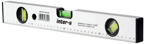 

Уровень строительный Inter-s 040305 (40см)
