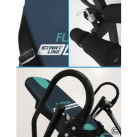 Инверсионный стол Start Line Fitness Flipper SLF IT01-DB (синий/бирюзовый)