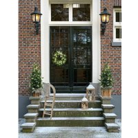 Ель Everlands искусственная + венок рождественский с Микро LED 0.5 м