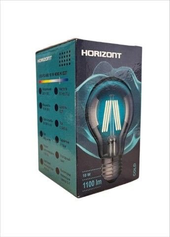Светодиодная лампочка Horizont LED-FG A60 10 W 4000 K E27