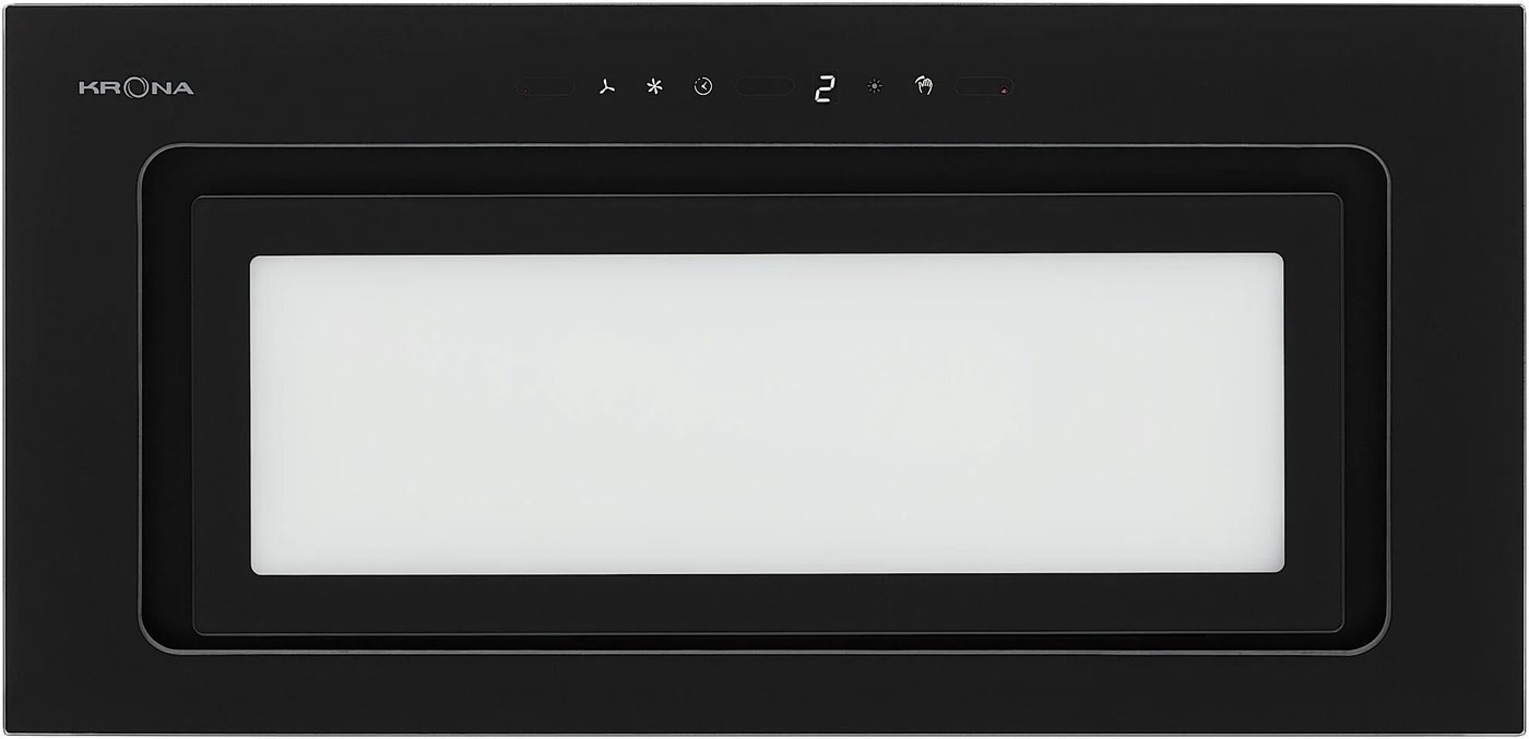 

Кухонная вытяжка Krona Selina F MAX 600 black SGC КА-00009801 (черный)