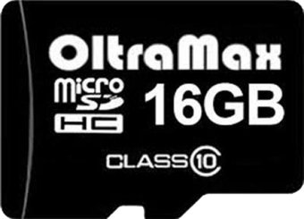 Карта памяти OltraMax microSDHC Class 10 16GB