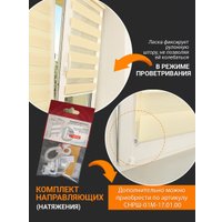 Шторы день-ночь Delfa Сантайм День&Ночь Стандарт СРШ 01МКЭД-DN40603 (80x160, бежевый)